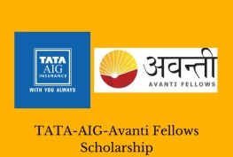 TATA-AIG-Avanti Fellows Scholarship