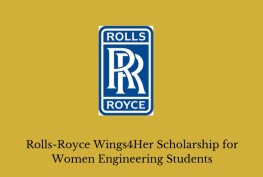 Rolls-Royce Wings4Her Scholarship for Women Engineering Students