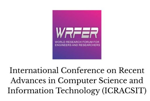 International Conference on Recent Advances in Computer Science and Information Technology (ICRACSIT